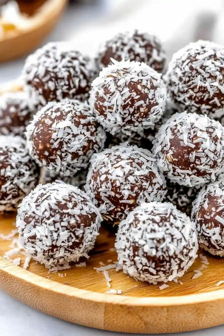 Bolas energéticas: dátiles y cacao